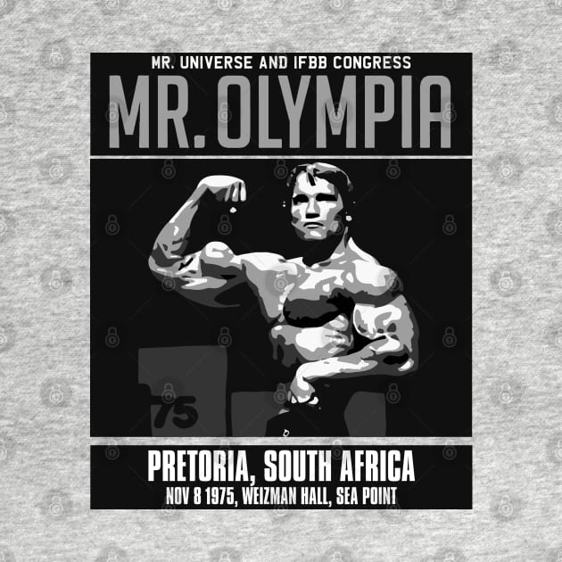 Mr Olympia 1975 by inkstyl